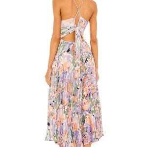 ASTR the Label Blythe Dress in Coral - Size Small